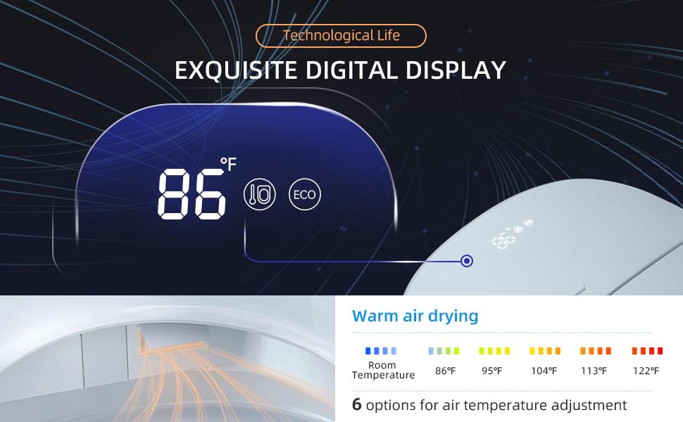 WOODBRIDGE EBT700 One Piece Elongated Smart Toilet Bidet, Auto Open & Close, Auto Flush, Foot Sensor Operation, Heated Seat with Integrated Multi Function Remote Control in White WOODBRIDGE EBT700 One Piece Elongated Smart Toilet Bidet, Auto Open & Close, Auto Flush, Foot Sensor Operation, Heated Seat with Integrated Multi Function Remote Control in White