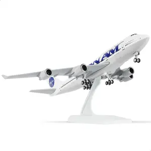 Boeing 747 Pan Am 1/240 Scale Diecast Model Plane 30CM Collectible Display Gift
