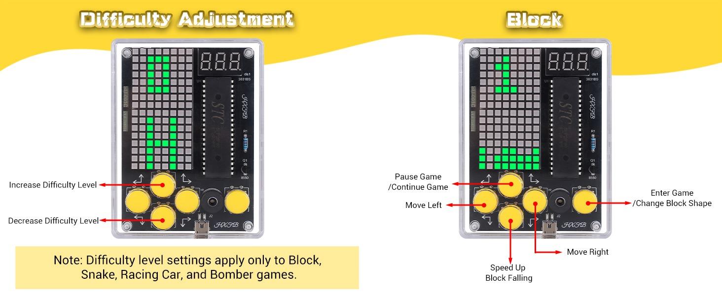 DIY Electronic Soldering Kit, Multi-Function 7-in-1 Hands-On Electronics STEM Kit, Soldering Practice for Students