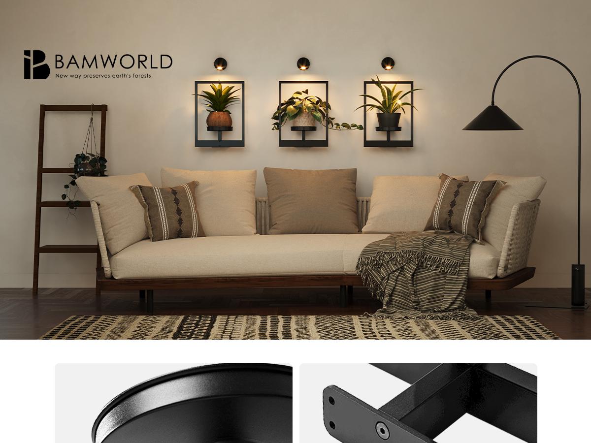 Bamworld Plant Stand with Lights Wall Planters for Indoor Plants Hanging Planter for Indoor Plants Plant Stand Indoor Wall Decor 3 Pack for Living Room Outdoor Entryway 3 Spotlights Valentine's Day Gift Bamworld Plant Stand with Lights Wall Planters for Indoor Plants Hanging Planter for Indoor Plants Plant Stand Indoor Wall Decor 3 Pack for Living Room Outdoor Entryway 3 Spotlights Valentine's Day Gift