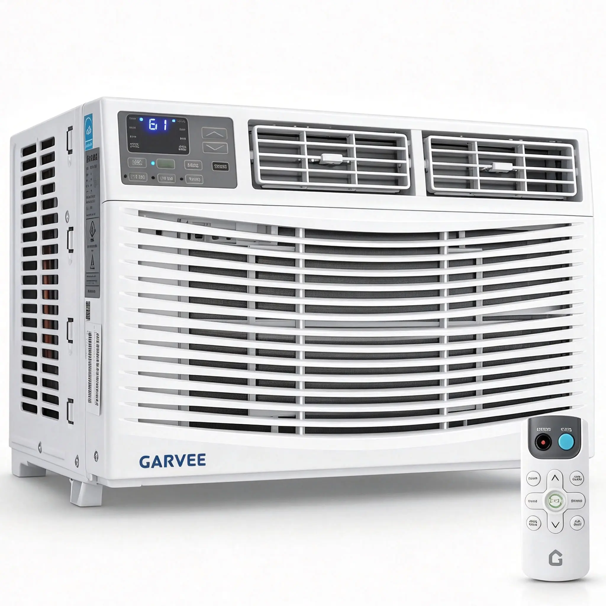 Garvee 12000/10000/8000/6000/5000 BTU 3-in-1 Window Air Conditioner, Energy Efficient Window AC Unit Cools Up to 550 Sq.Ft, Remote Control for Apartment Living Room Medium Room