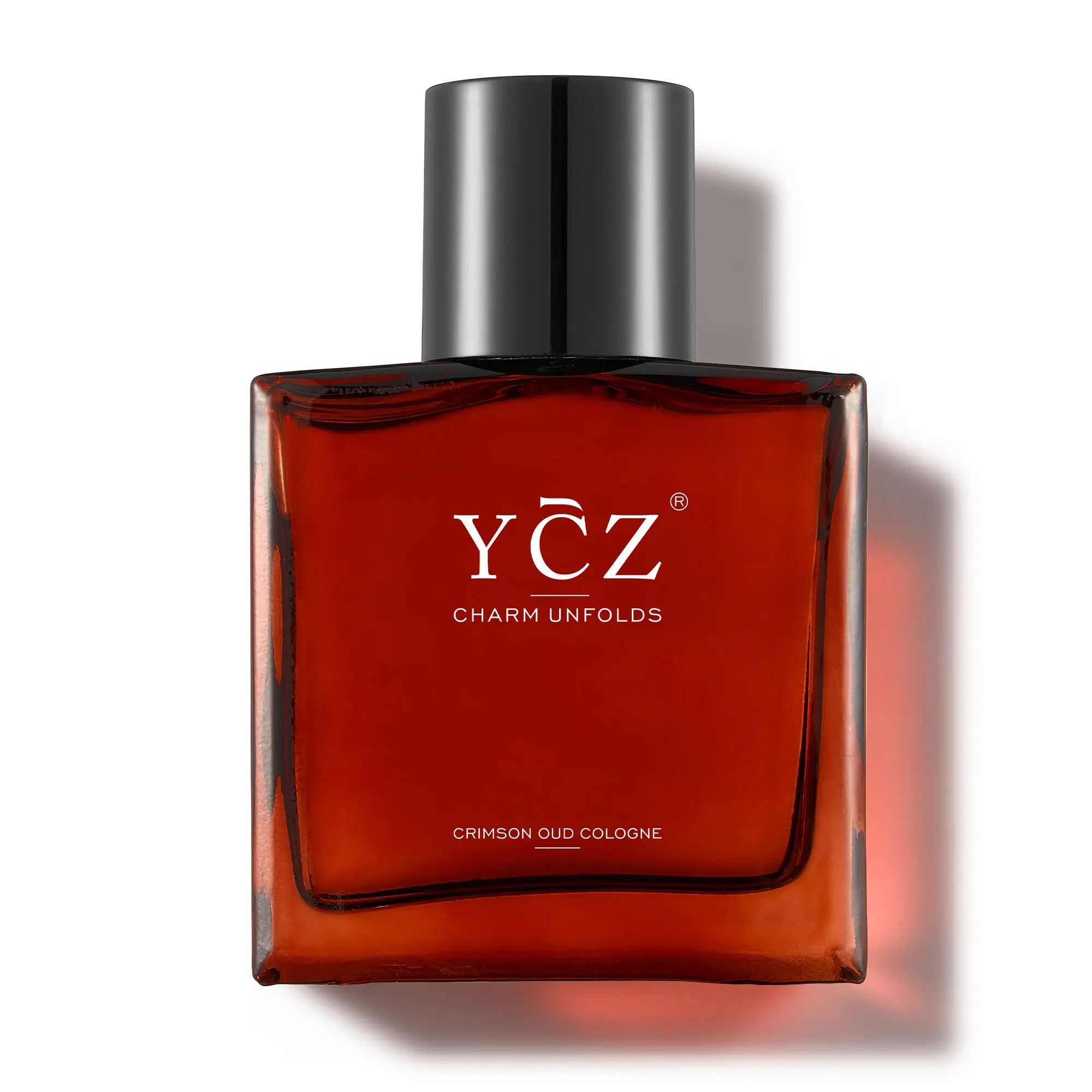 [YCZ] Crimson Oud Eau de Parfum 1.7 fl oz | Spicy Oriental Aroma | Composed Sophisticated Men Fragrance | Long-lasting Scent for Daily & Social Occasions, Embody Wisdom and Steady Inner Confidence | Vegan & Cruelty-Free,back to school