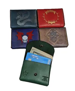 JP Leathercraft Warhammer 40k front pocket wallet Chaos Orks