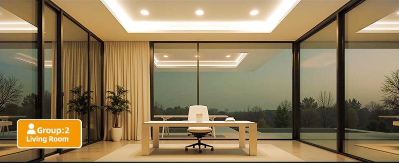 6Inch Ultra-Thin 6CCT Multicolor LED Recessed Night Lights 12W 1050Lumen 110-130V Dimmable Downlights for Living Room2000K 2700K 3000K 3500K 4000K 5000K Adjustable Lighting for Bedroom luces led para casa