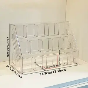 Display Rack Desktop Plush Toy Single Layer Staircase Storage Box, Pull String Blind Box Organizer other