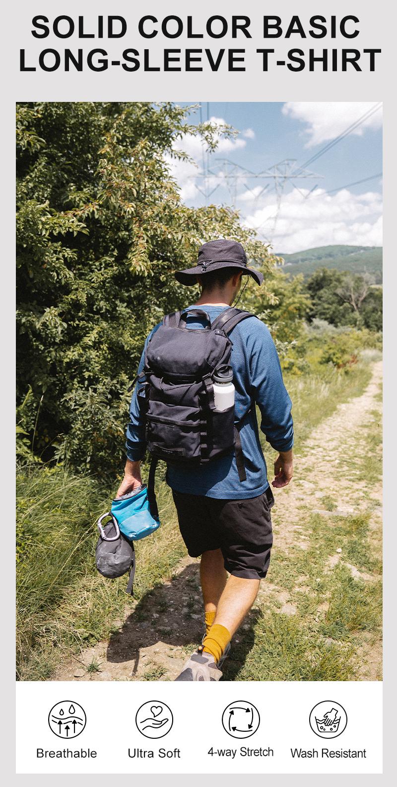 Pioneer Camp Mens Bamboo Viscose T Shirt Ultra Soft Plain Tshirts for Men Cooling Crew Neck Casual Basic Tee Shirt Undershirt