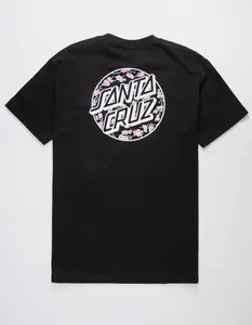 SANTA CRUZ Cherry Blossom Dot Mens T-Shirt