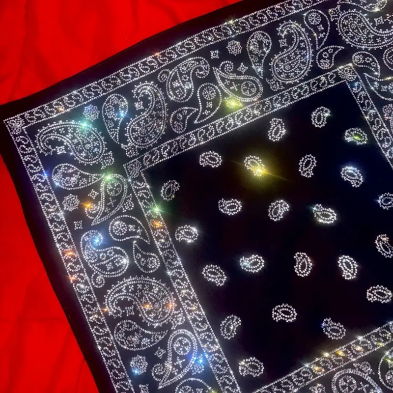 Crystal Bling Rhinestone Bandana