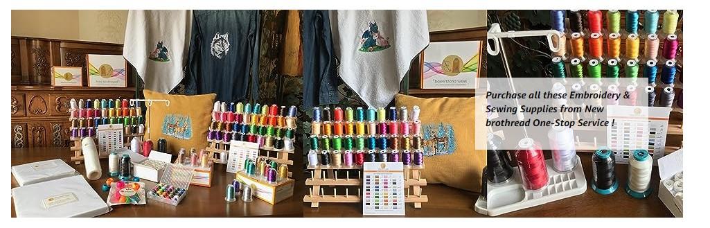 25 Colors Variegated Polyester Embroidery Machine Thread Kit 500M (550Y) Each Spool for Brother Janome Babylock Singer Pfaff Bernina Husqvaran Embroidery and Sewing Machines 25 Colors Variegated Polyester Embroidery Machine Thread Kit 500M (550Y) Each Spool for Brother Janome Babylock Singer Pfaff Bernina Husqvaran Embroidery and Sewing Machines