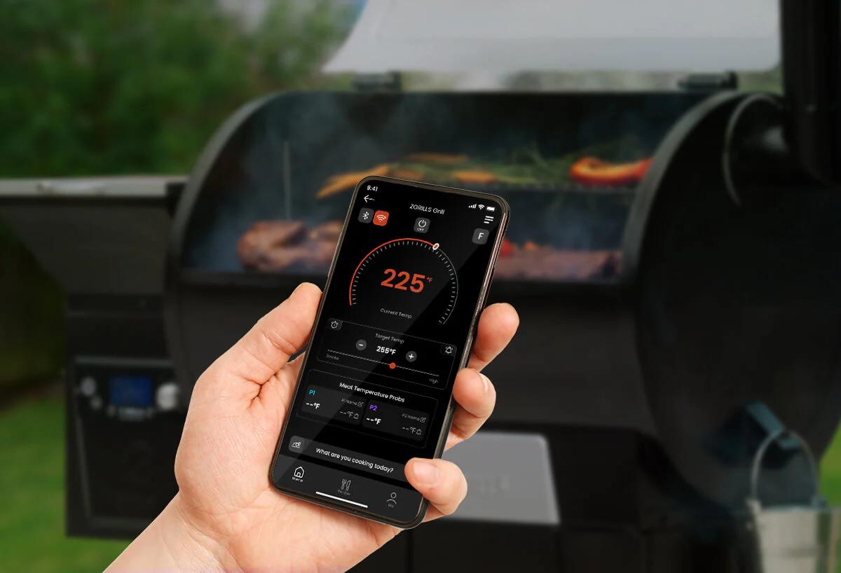 Z Grills 700D4E WIFI Pellet Grill & Smoker 697 sq in Cooking Area · PID 3.0 Temperature Controller Dual-Wall Insulated Firebox · Stainless Steel Construction 2 Meat Probes · 28-Hour Hopper · Ash Cleanout System