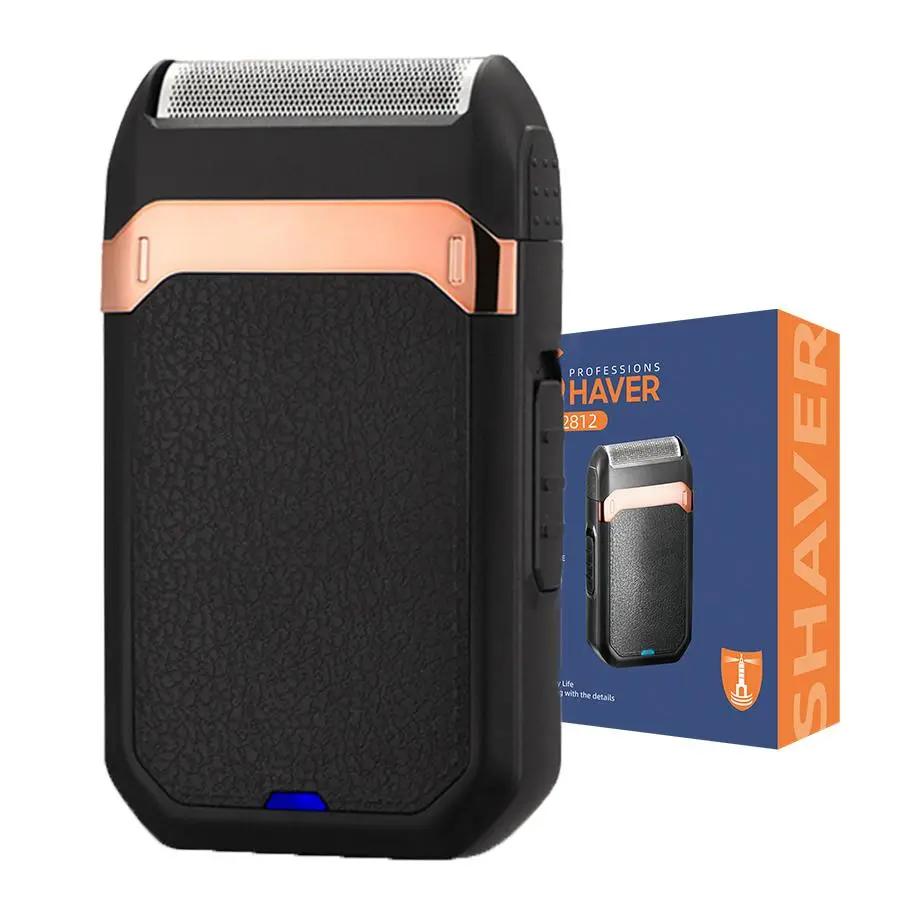 Electric Shaver, Rechargeable Electric Razor, Professional Shaver for Men, Wet-and-Dry Use Electric Shaver, Great for Travel, Holiday Gift