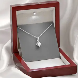 Gift For Women, Silver And Gold Necklace, Two Different Box Styles, Perfect for Romantic Present, Surprise gift, Gift For Girlfriend Or Wife, Birthday Gift idea Or Graduation Gift Idea, Gift For Mom Or Sister Or Friends