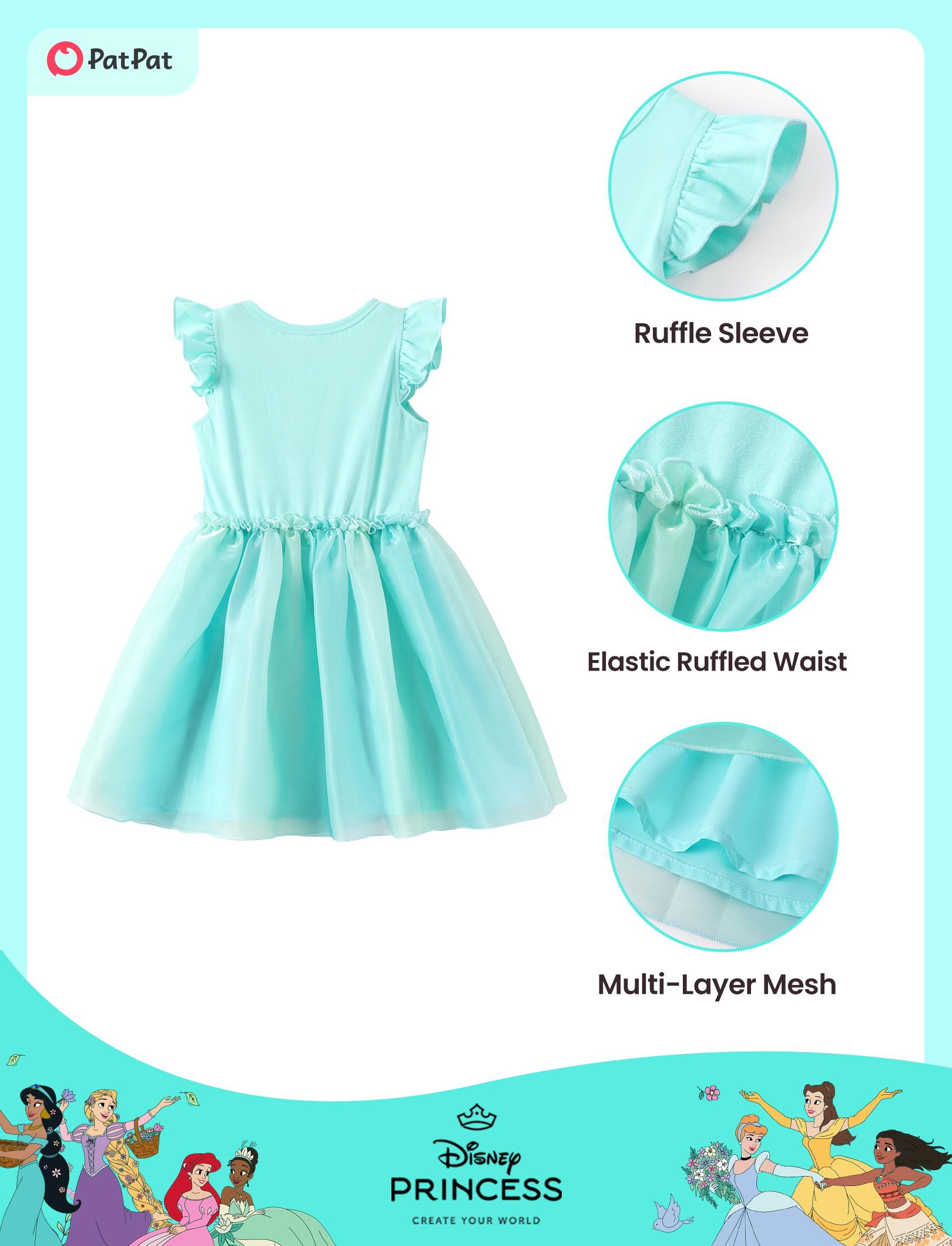 Disney Princess & Minnie Mouse Girls Dress Collection – 5 Unique Styles: Ariel, Snow White, Cinderella, Minnie Mouse Tulle & Sundress Sets for Toddler & Big Kids (2T-14Y)