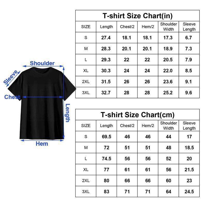 Men's T-Shirt Rewards for Reviews Contact Customer Service Fast Logistics Shipping
