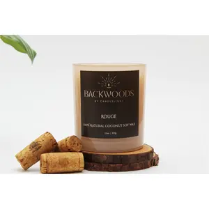 Rouge All Natural Wooden Wick Candle