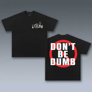 Asap Don't Be Dumb Vintage Tee, Unisex Rap Shirt, Rap Tee, Music Fans Shirt, Rapper Merch Gift for Him Gift For Her, Y2K Womenswear And Menswear Graphic Tee Top Crewneck Apparel
