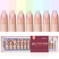 7  Pastel Colors 224pcs French Tips