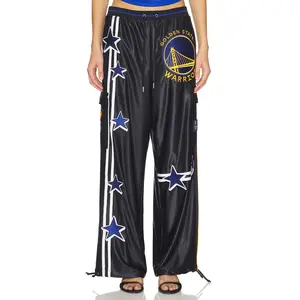 Off Season Golden State Warriors Nylon Track Pant in Golden State Warriors