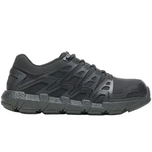 Wolverine Mens Rev Vent Slip Resistant Composite Toe  Work/Duty - Black