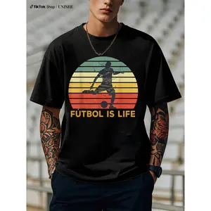 100% Cotton Futbol Is Life Shirt – Perfect Gift for Soccer Fans