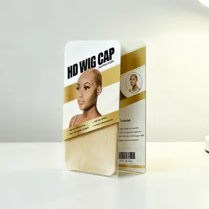 HD Wig Caps For Women 2 Count Transparent Breathable Bald Cap For Wig-4