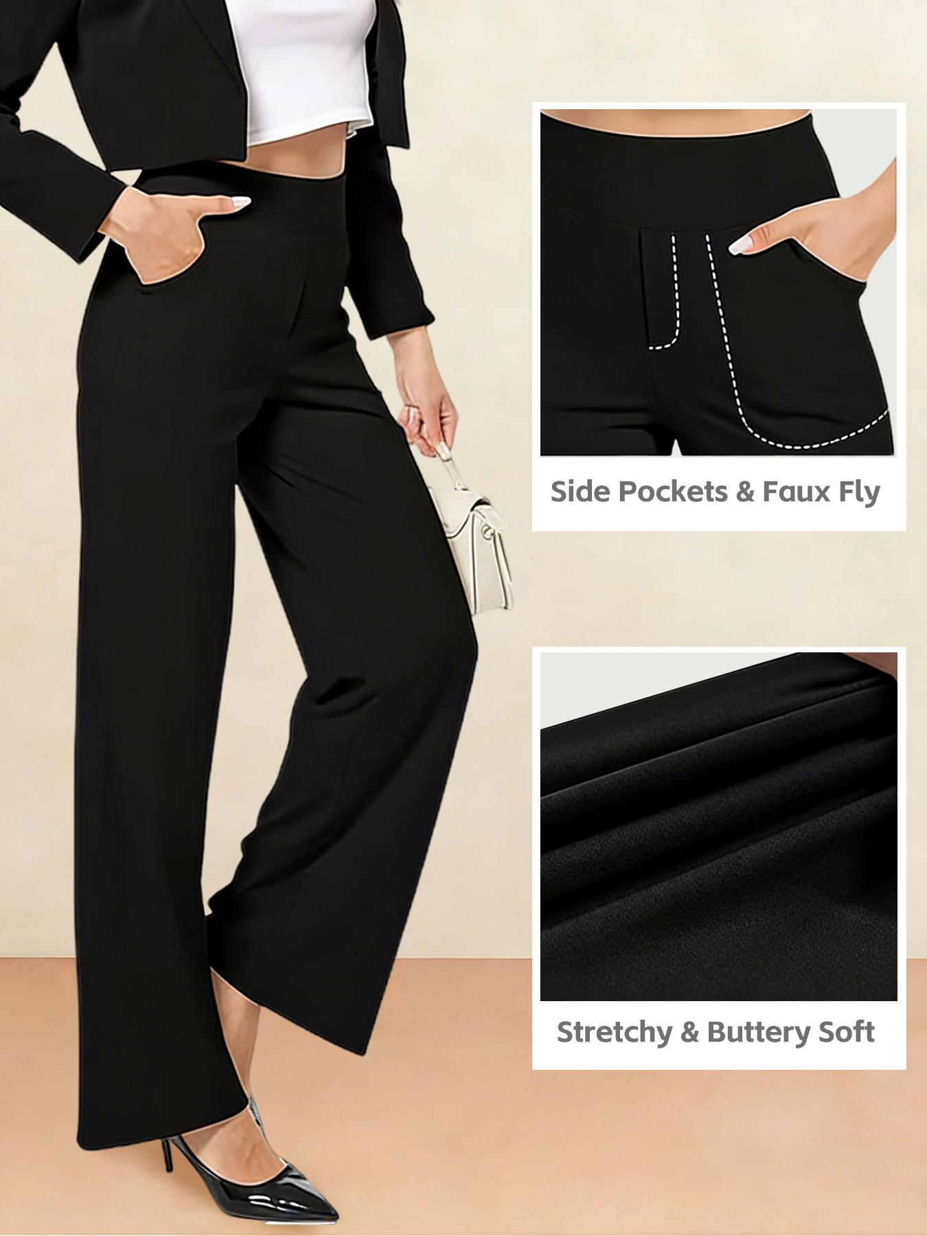 AOTILIUS 3-Pack Women's Yoga Pants Wide Leg High Waisted With Pockets Sweatpants Loose Cozy Comfy Sports Athletic Lounge Casual Basic Womenswear SpringStatements