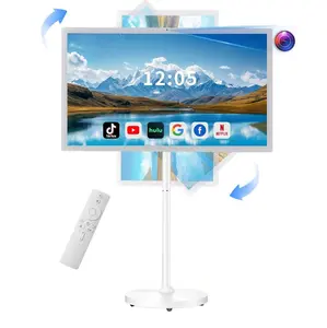 Mothersdaysale 2026  New  Battery Upgrade, Gen 2 Portable 32"  FHD Smart TV Tablet, Android 13, Touchscreen Display, 8GB RAM + 128GB Storage, WiFi 5, Voice Remote, Google Play, 3~6H Wireless Viewing