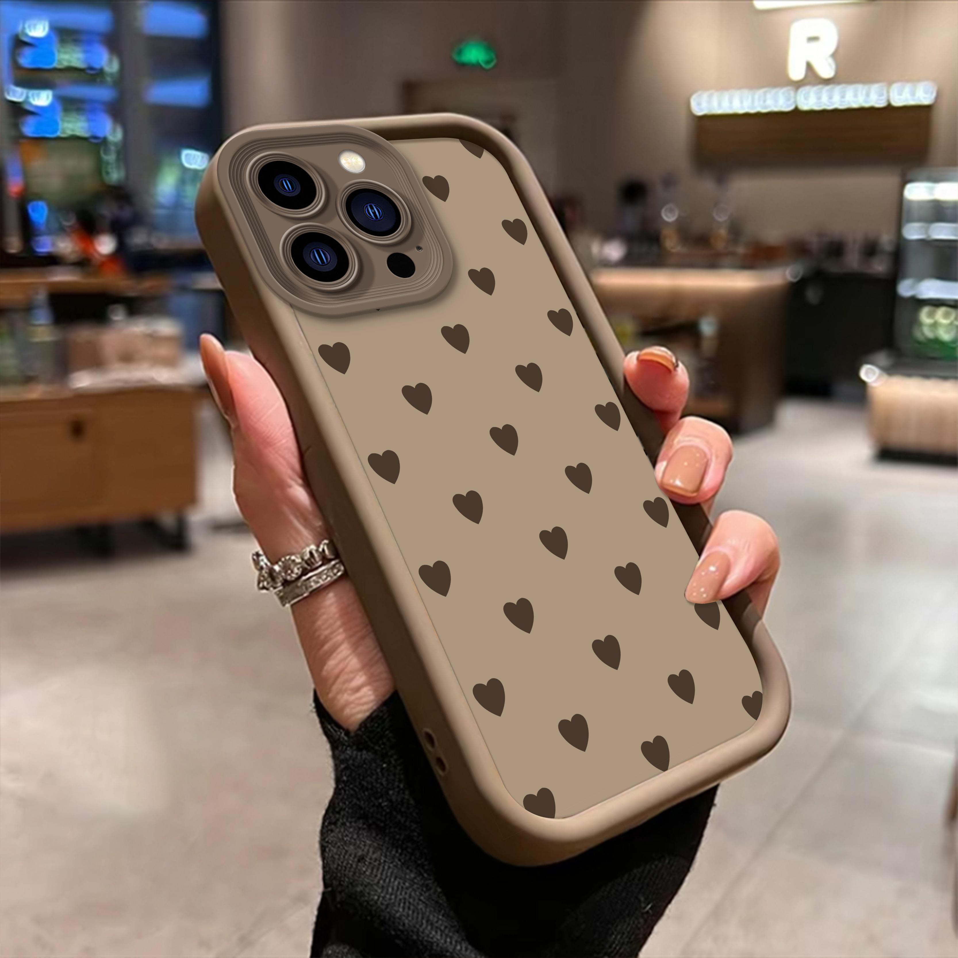 Popular Love Heart Pattern Case for iPhone 17Pro Max Air 16 15Plus 14 13 12 11 X XS , Full-Coverage Lens Protection, Shockproof Drop,Protection Durable, Lovely Heart Phone Case for Everyone, Beliefs.