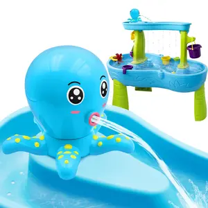 Water level gauge pump, octopus battery-driven water level gauge pump, suitable for 3-hour continuous use of the water level gauge,  outdoor water toys, outdoor water game table accessories, suitable for children and infants