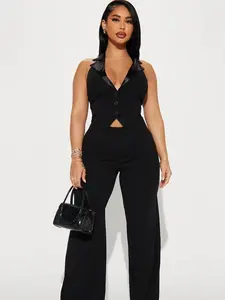 Natasha Marie Jumpsuit - Black