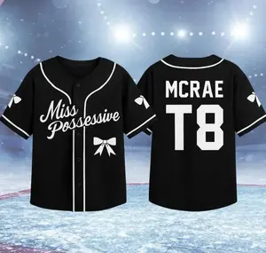 Cute Mcrae T8 Baseball Jersey, Music Tour Shirt, Pop RnB, Music Tour Merch