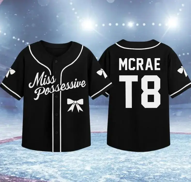 Cute Mcrae T8 Baseball Jersey, Music Tour Shirt, Pop RnB, Music Tour Merch