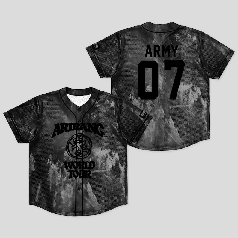 Retro K-Pop Baseball Jersey