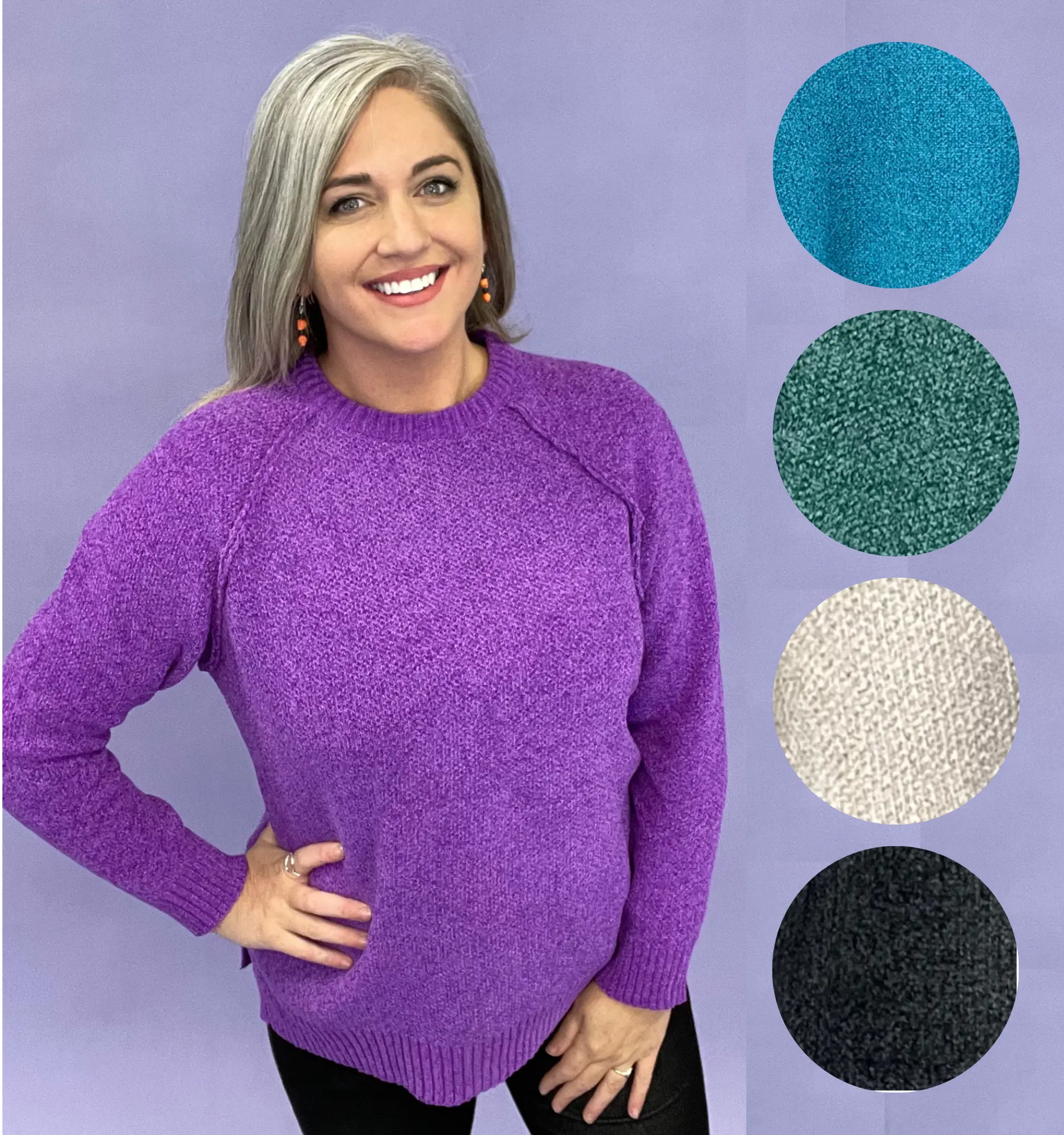 Aneesa Chenille Sweater