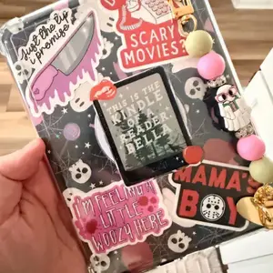 This Is Kindle Of A Reader Bella Grip, Hoa Hoa Bookish Gift, Vampire Movie Phone Holder, Kindle Accessory, Pop Socket