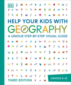 USED-Help Your Kids with Geography: A Unique Step-By-Step Visual Guide by DK (Paperback)