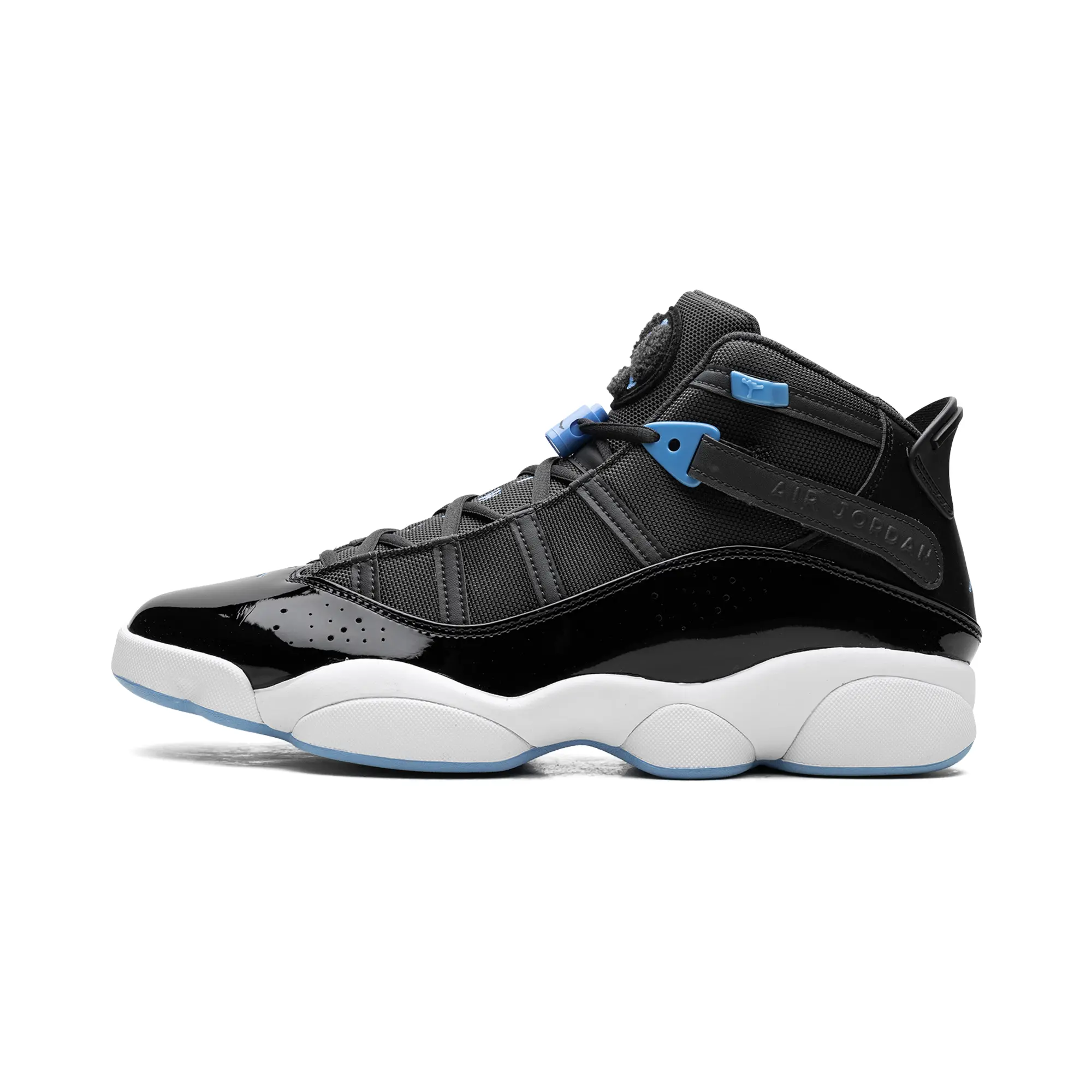 Jordan 6 Rings Anthracite University Blue "GAME ROYAL" 322992-041