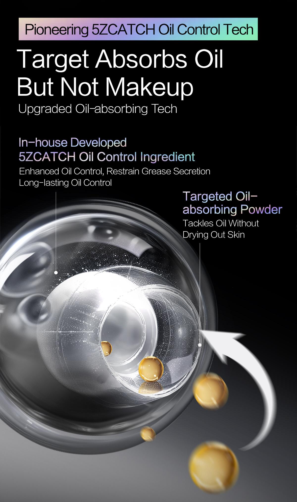 [Tiktok Exclusive Offers]CARSLAN 2.0 Updated Version Black Magnet Loose setting & Pressed Setting Powder Duo Strong Oil Control Longlasting Waterproof Sweatproof Blurring Pores Matte  Flawless Finish