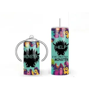 Mom & Mini Monster Tumbler Set