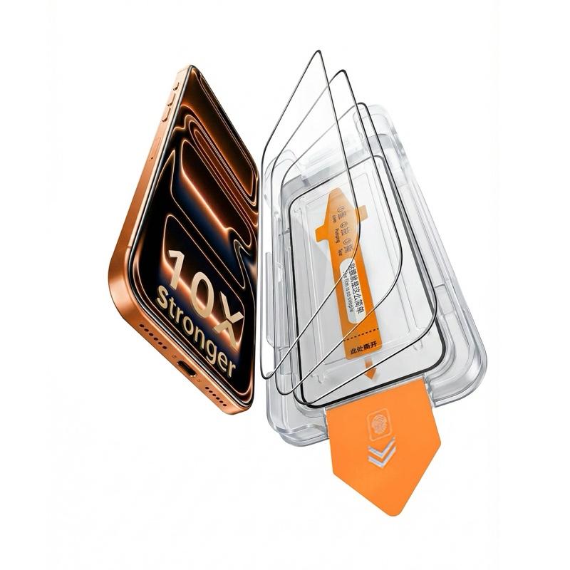 ZAREVO Screen Protector for iPhone 17 Pro Max - 10X Stronger Protection, Bubble-Free Application, Easy Install Kit, Case-Friendly Edges