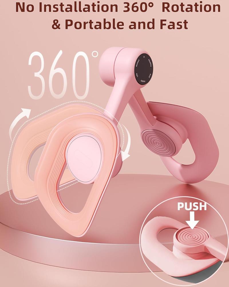 Thigh Exerciser,Home Gym Strength Training Equipment for Leg & Hip & Arm Muscles,Portable Home Fitness Equipment for Daily Workouts,Resistance Trainer for Leg, Hip & Arm Toning