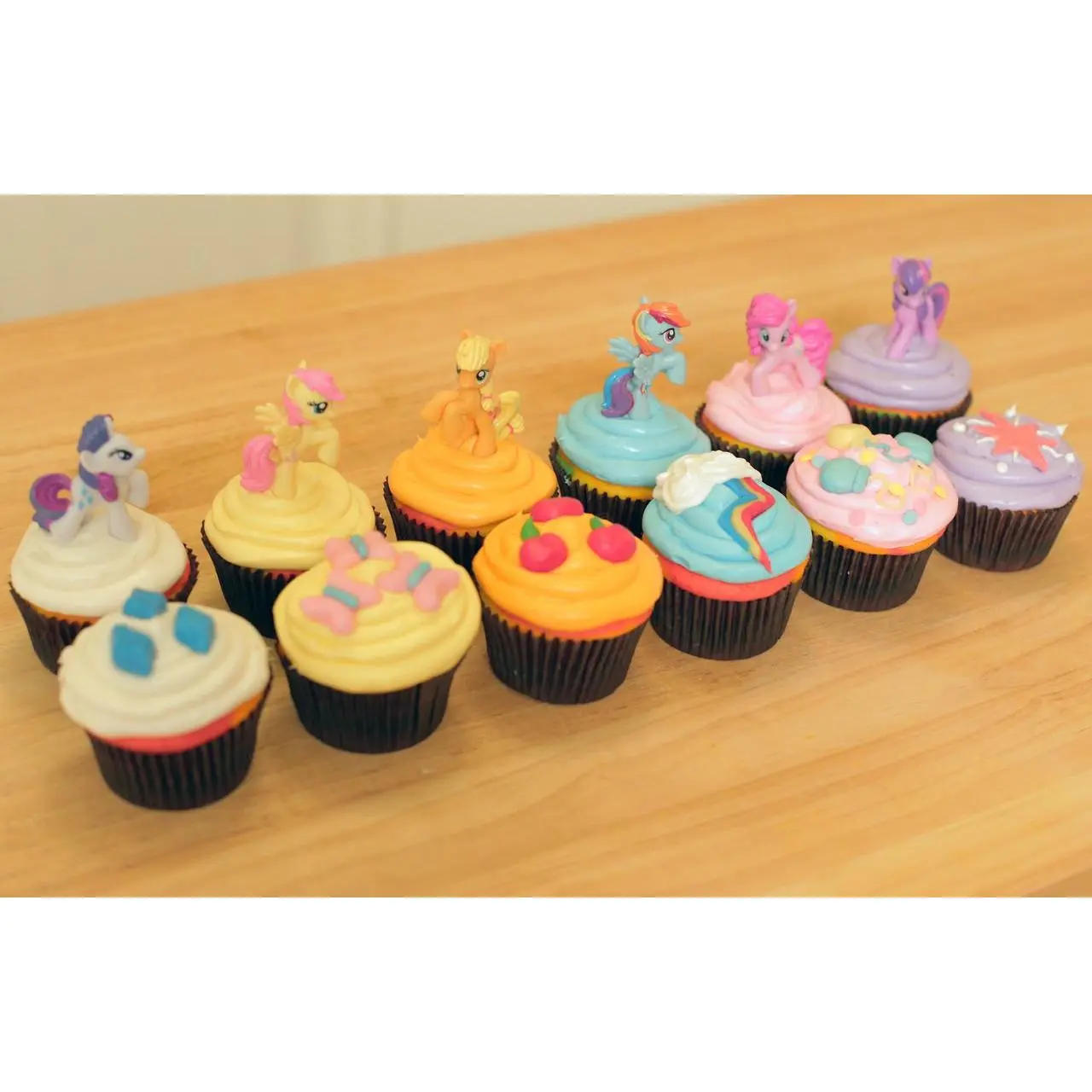 My Little Pony Cupcakes