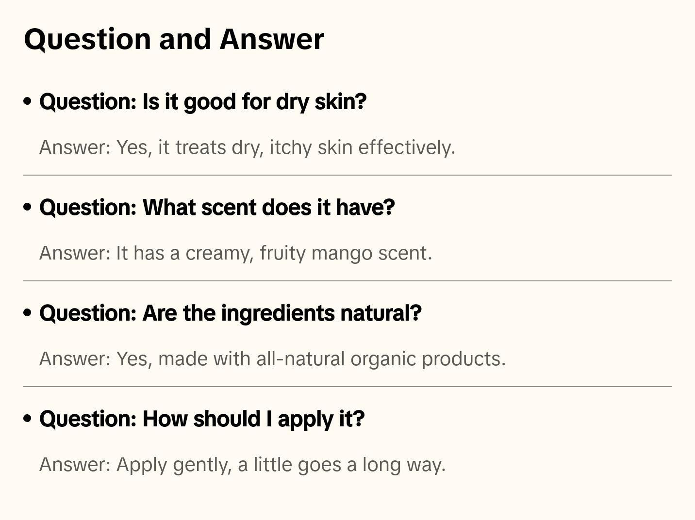 Jamaican Mango Whipped Body Butter