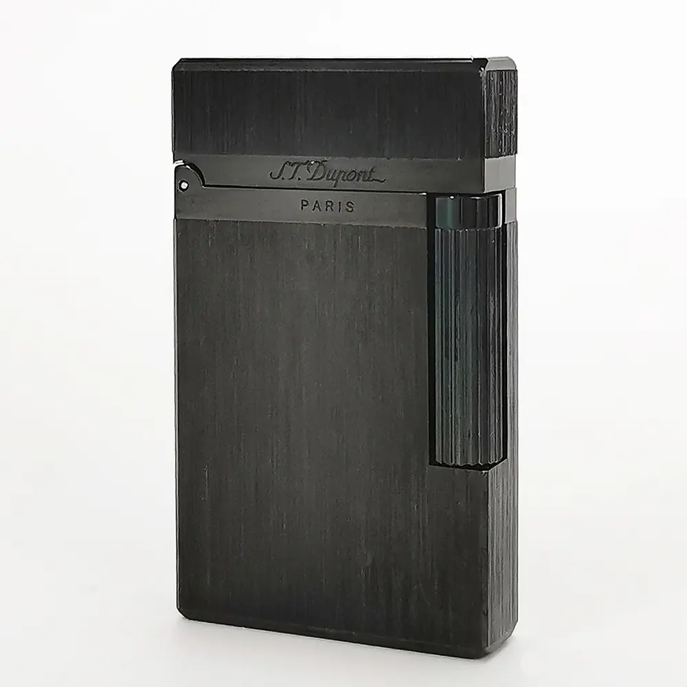 DPT Brushed Black metal Brass Classic luxury Lighter (NO FUEL) perfect gift for boyfriend