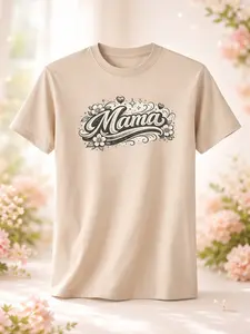 MAMA Graphic Tee – Retro Aesthetic Streetwear Mom T-Shirt