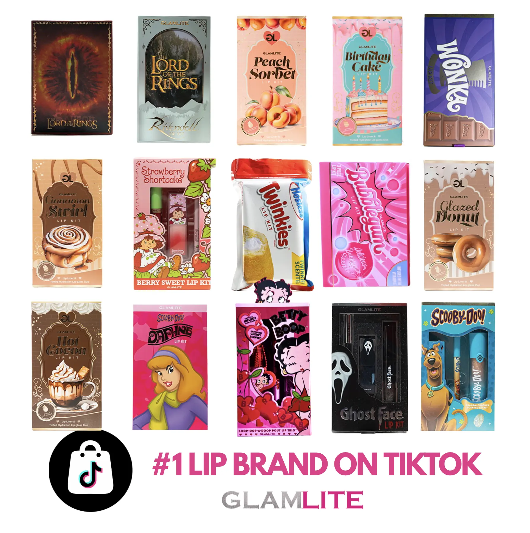 Glamlite’s #1 Best-Selling Lip Kits – Lipstick, Gloss & Liner