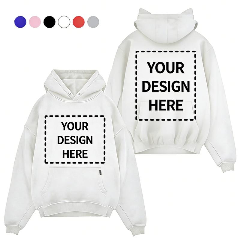 Custom T-Shirts for Men Women, Custom Tees Shirt/ Sweat Shirt/ Hoodie Design Your Own, Personalized Photo/Text/Graphic T-Shirt Sweatshirt Classic