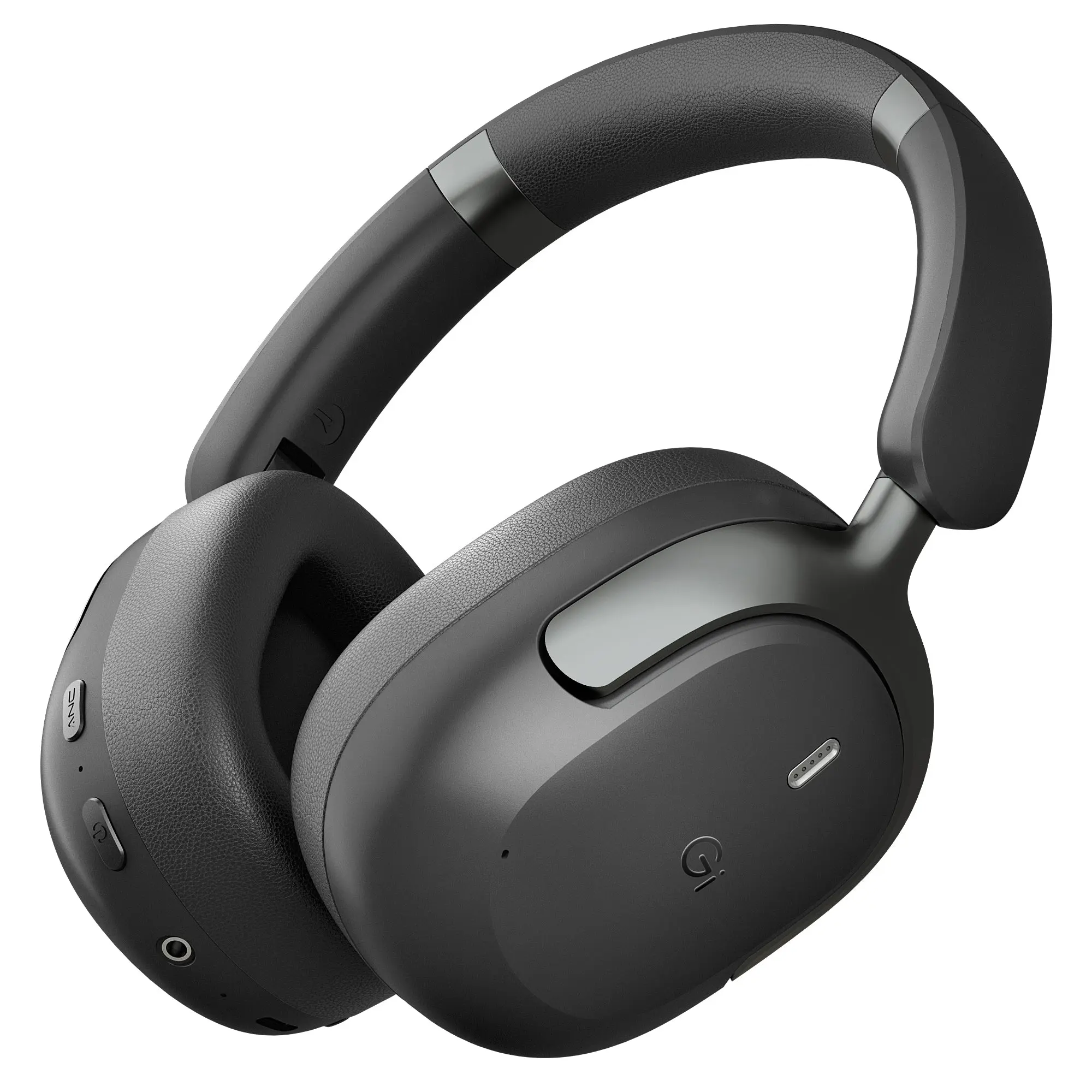 GEARit Over-Ear Bluetooth Headphones with Active Noise Cancellation - Adjustable, Intuitive Controls, 45H Playtime, 360 Spatial Audio, Multipoint, Foldable, Lightweight, Mic, Work from Home Productivity Tool, Compatible with iPhone/Android & Other Devices