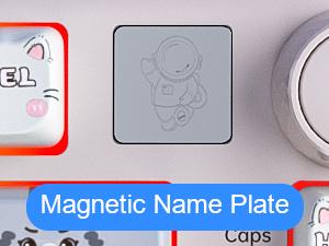 HOT LEOBOG Alice A75 Ergonomic Keyboard, Wireless Mechanical Gaming Keyboard Tri-Mode BT5.0/2.4G/Wired with Joystick and Knob, 75% Layout RGB Backlit Gasket Hot Swappable Linear Switches for Win Mac PC