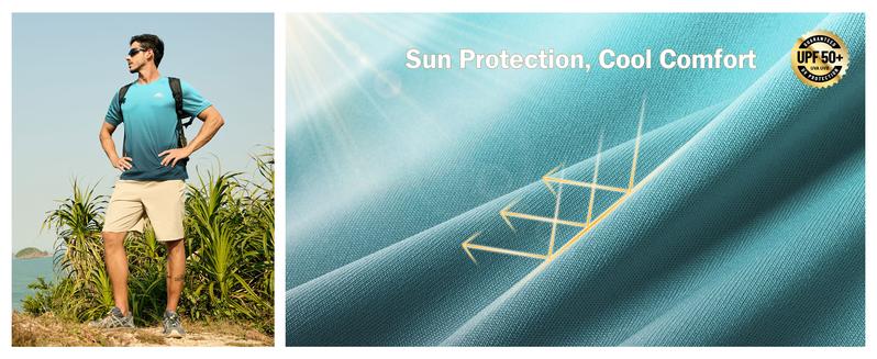 G Gradual Men's UPF 50+ Sun Protection Dry Fit Workout Gym T-Shirts Rash Guard Swim Shirts Moisture Wicking Tops for Athletic, Beach, Hiking Outdoor Wear G Gradual Men's UPF 50+ Sun Protection Dry Fit Workout Gym T-Shirts Rash Guard Swim Shirts Moisture Wicking Tops for Athletic, Beach, Hiking Outdoor Wear